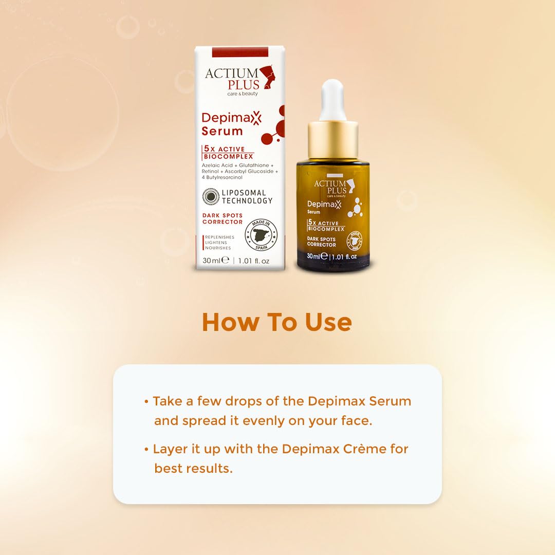 Actium Plus Depimax Serum- 30ml For Dark Spots and Melasma
