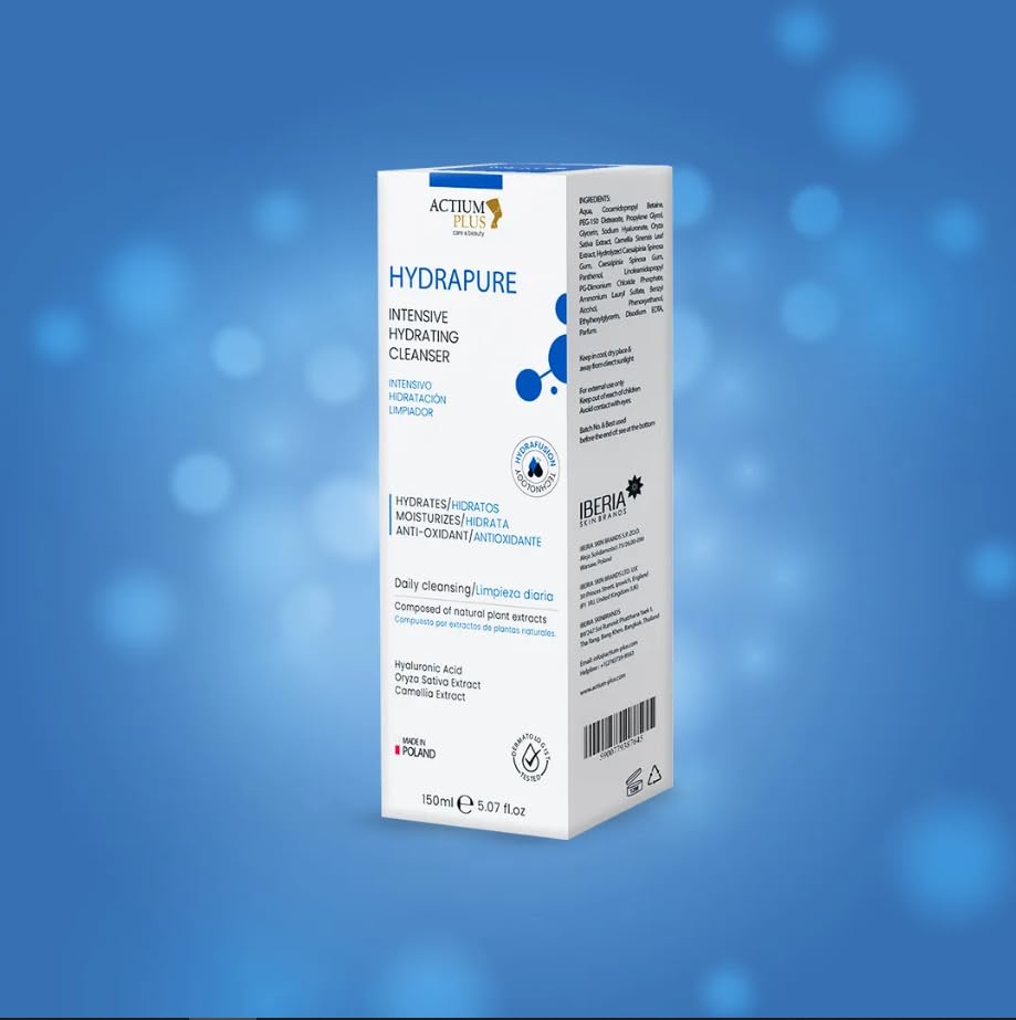 Actium Plus Hydrapure Intensive Hydrating Cleanser - 150ml