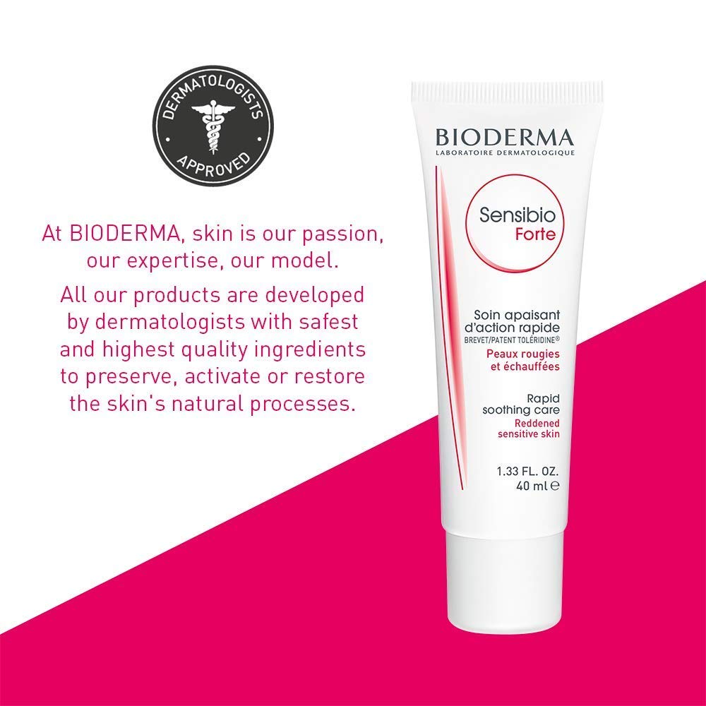 Bioderma Sensibio Forte Rapid soothing cream Sensitive Skin Redness, 40ml