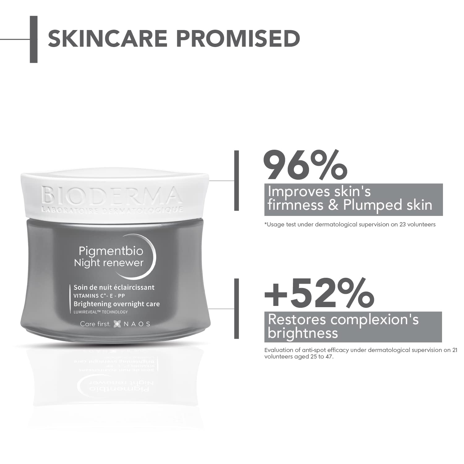 Bioderma Pigmentbio Brightening Cream - Night Renewer, 50ml - Skiynse Dermatologique