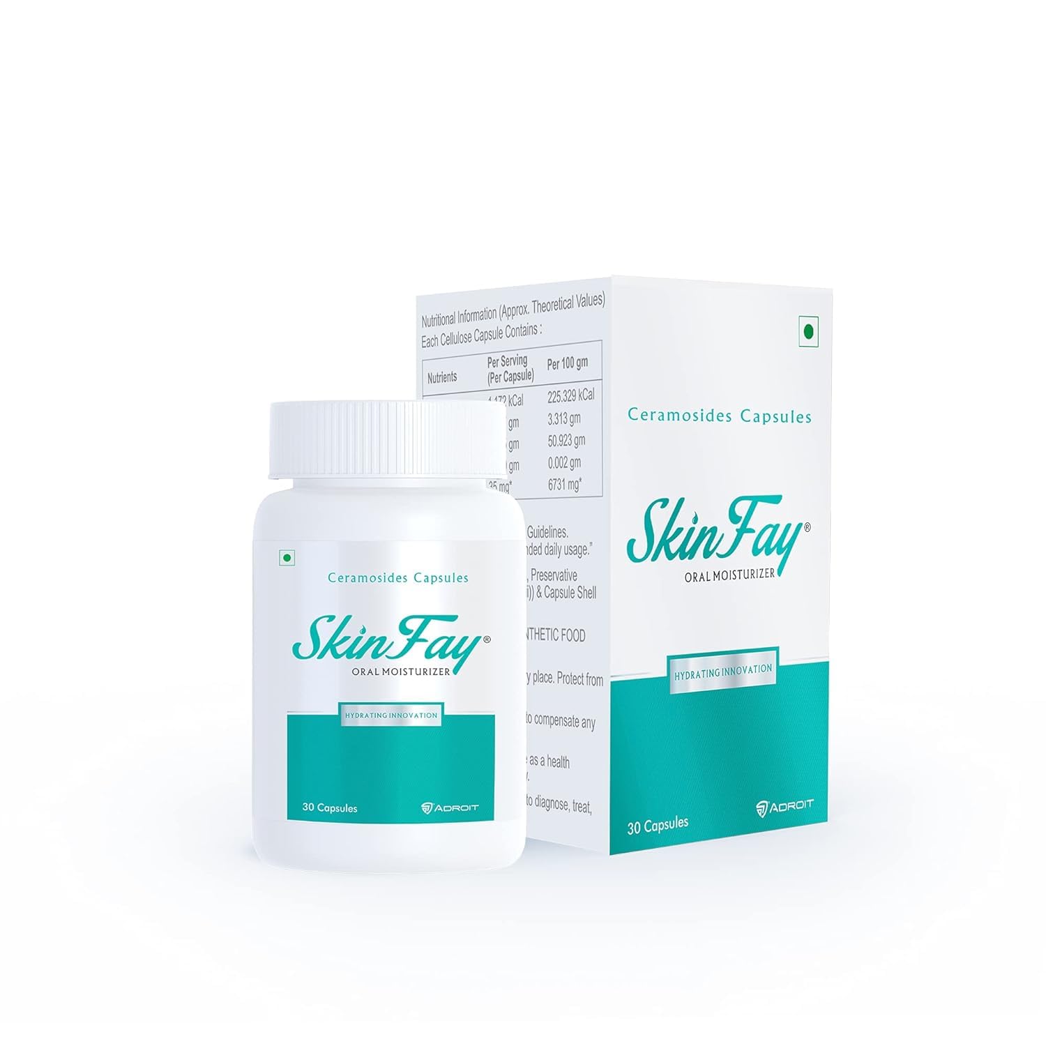 SkinFay Oral Moisturizer Ceramosides Capsule