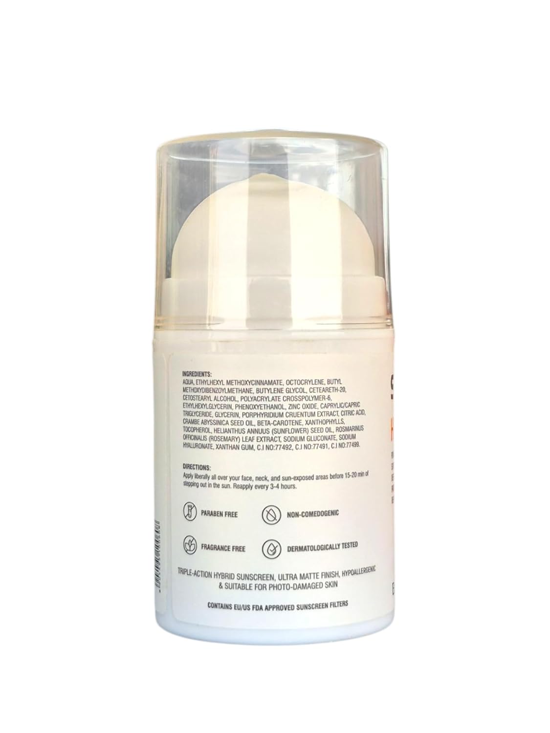 Solglo Hybrid Sunscreen SPF 70 PA++++ – Broad Spectrum Protection with Zinc Oxide, Titanium Dioxide, Avobenzone & Niacinamide – UVA/UVB, Blue Light & Pollution Defense – 50ml - Skiynse Dermatologique