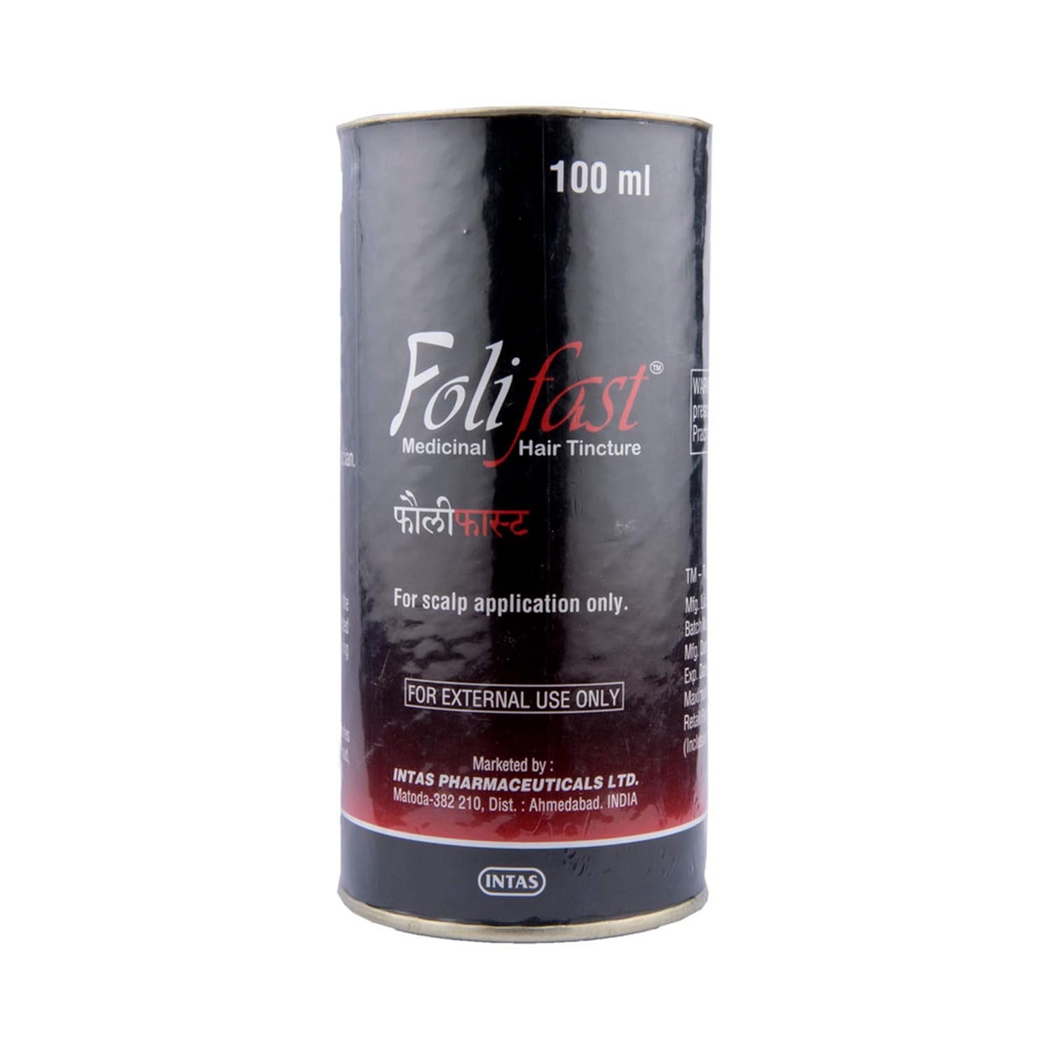 Folifast Medicinal Hair Tincture 100ml | For Scalp Application Only