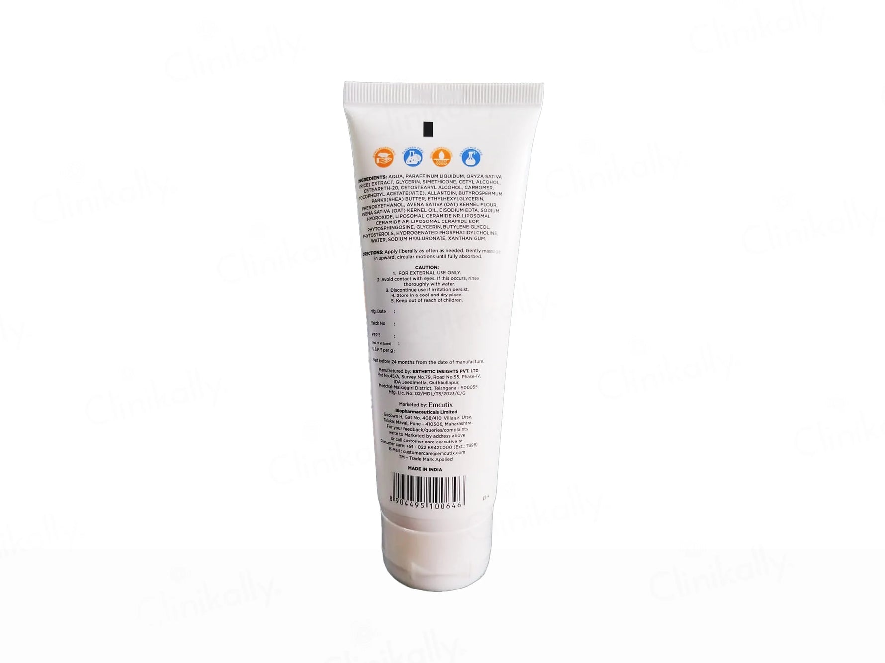 Aqua Oat Moisturizing Cream - Skiynse Dermatologique