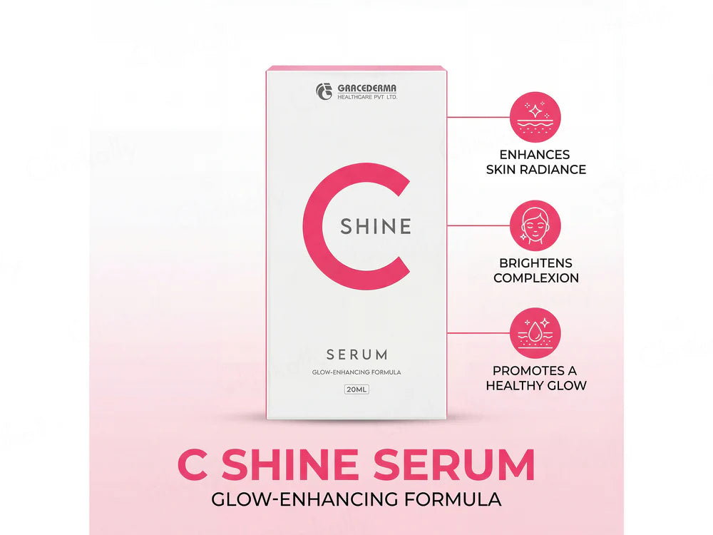 C Shine Face serum For Spotless & Glow-Enhancing Formula 20ml