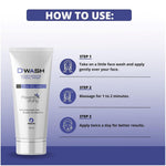 DWash Moisturising Facial Wash For Dry Skin | 70 ml - Skiynse Dermatologique