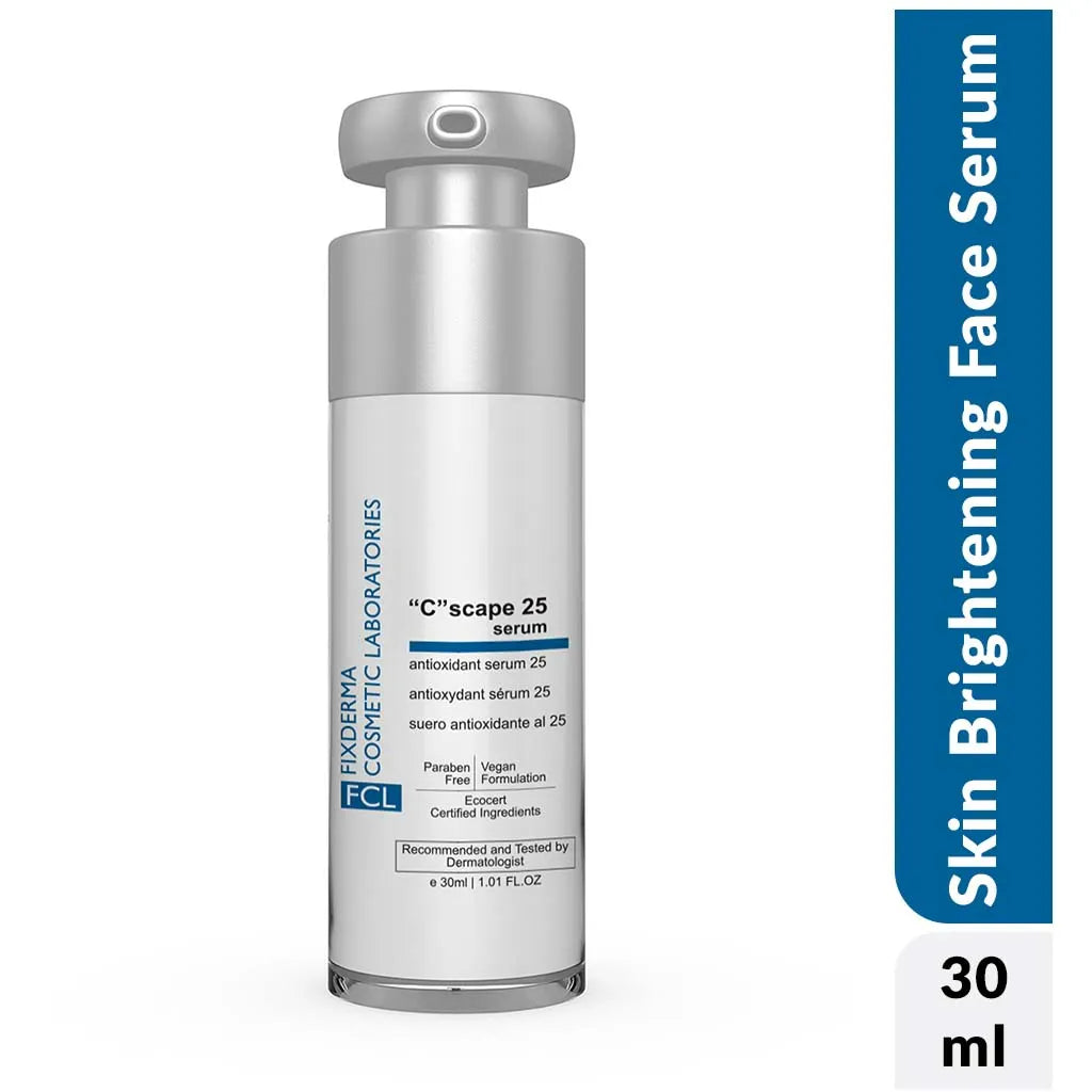 FCL C Scape 25 Serum, 30 ml  with 25% Vitamin C Serum – Brightens Skin, Fades Dark Spots & Boosts Collagen