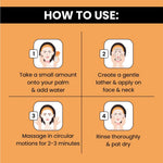 Glomed C Rejuvenating & Skin Lightening Face Wash | 70ml - Skiynse Dermatologique