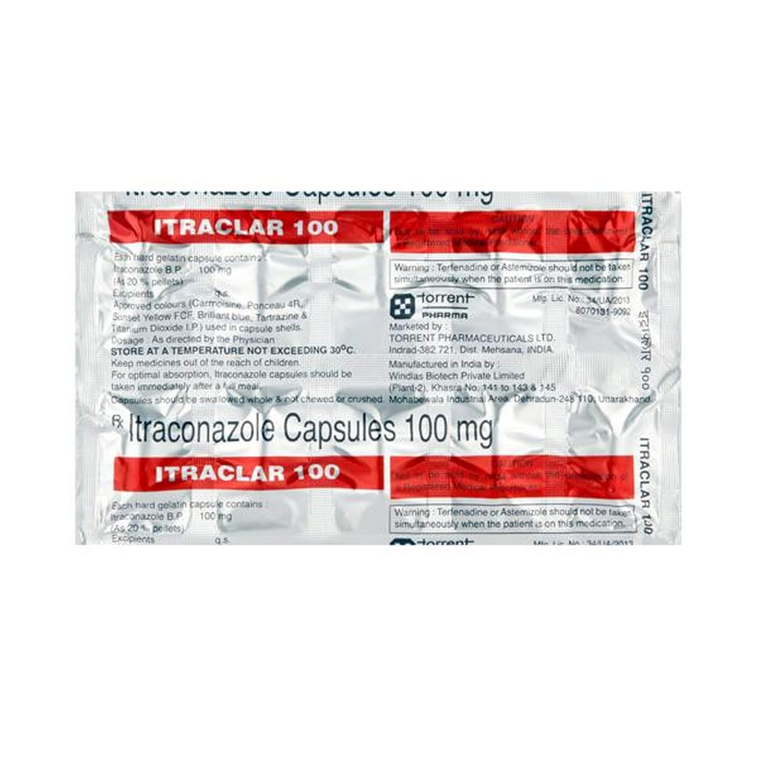 Itraclar Capsule (1*10 Capsule | Pack of 2) , 20 Capsule - Skiynse Dermatologique