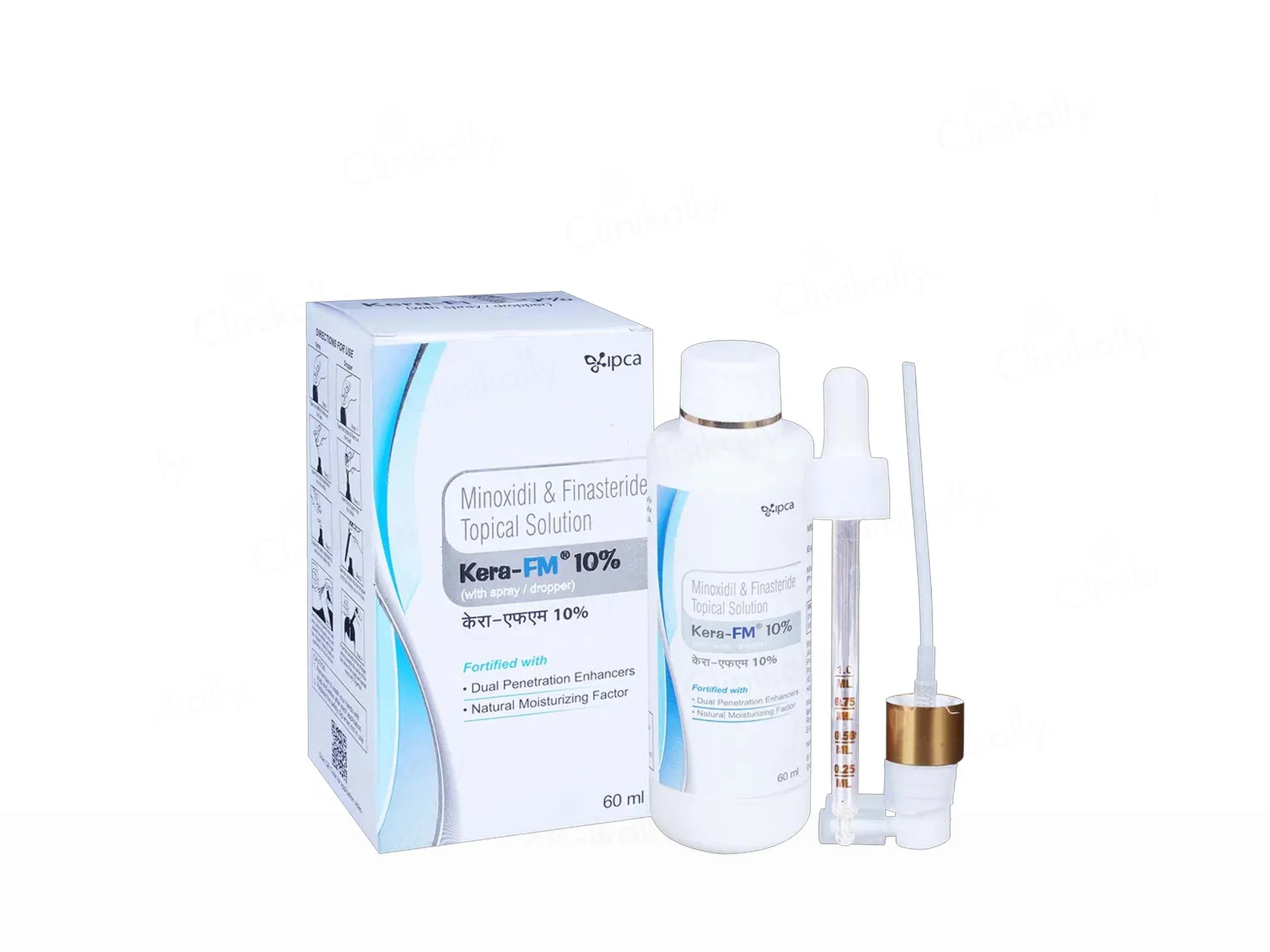 Kera FM 10% - Bottle of 60ml Topical Solution