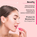 Regaliz Hydronic Lip Balm|Intense Hydration & Nourishment|Soothing & Protective Formula For Soft & Smooth Lips | Pink | 8g - Skiynse Dermatologique