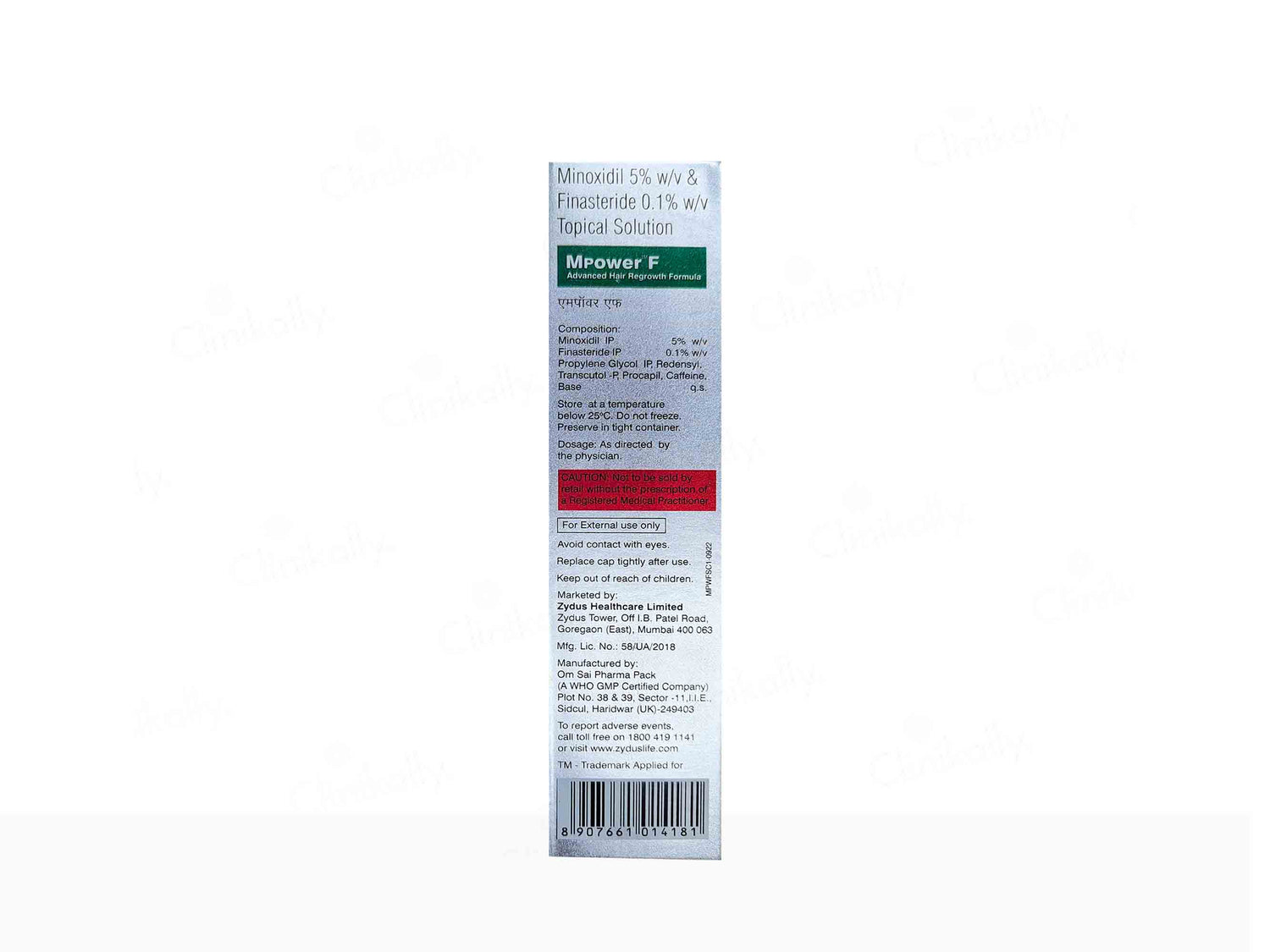 MPower F Topical Solution for Hair, 60ml - Skiynse Dermatologique