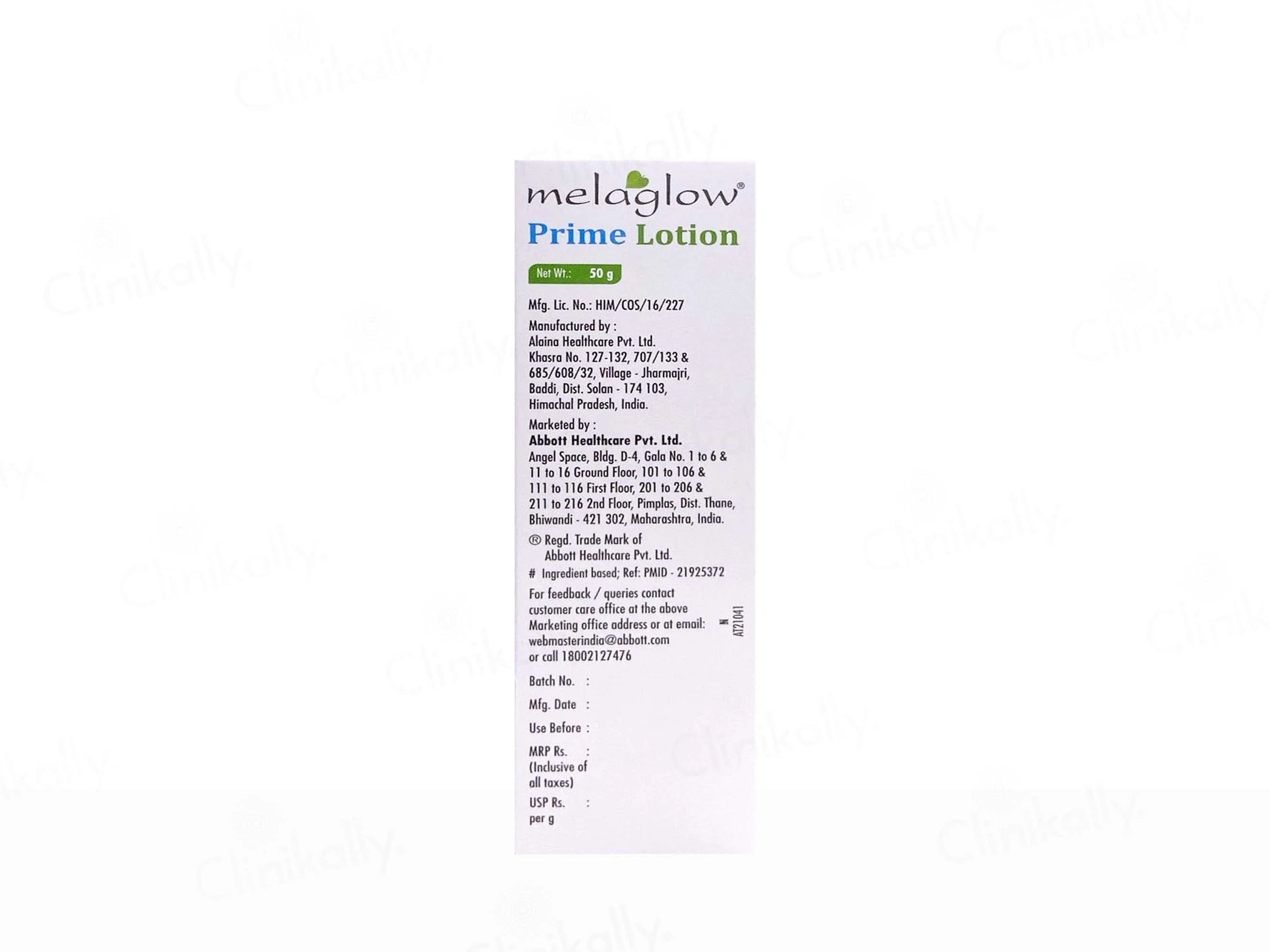 Melaglow Prime Depigmenting Lotion, 50g ( Pack of 2) - Skiynse Dermatologique