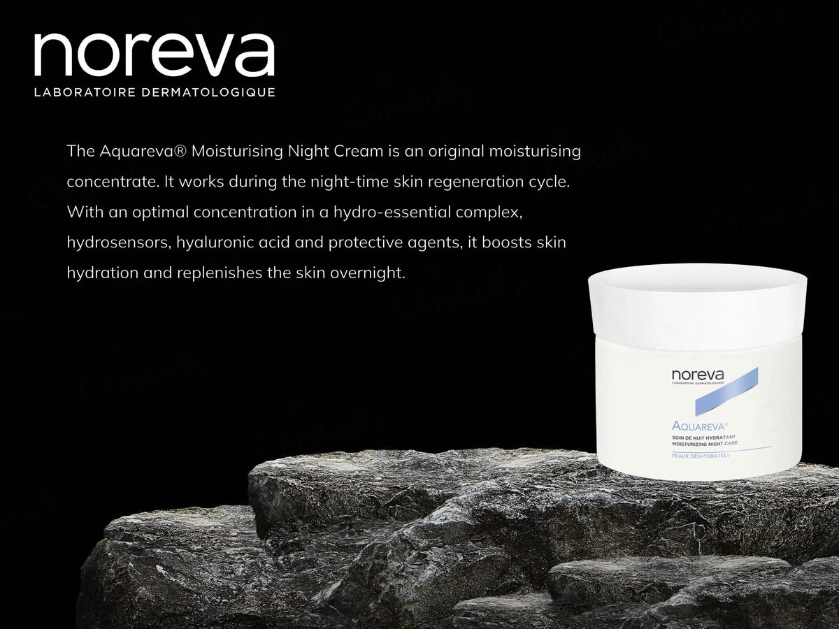 Noreva Aquareva Moisturizing Night Care | 50 ml - Skiynse Dermatologique