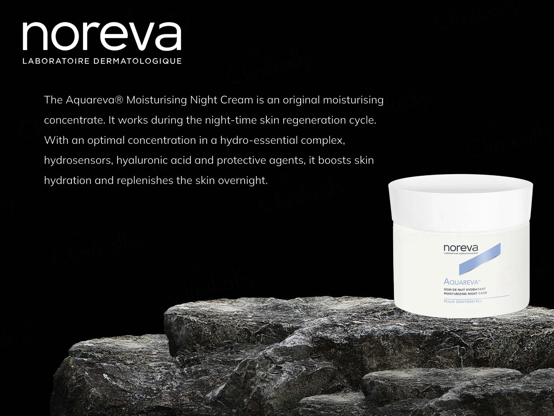 Noreva Aquareva Moisturizing Night Care | 50 ml - Skiynse Dermatologique