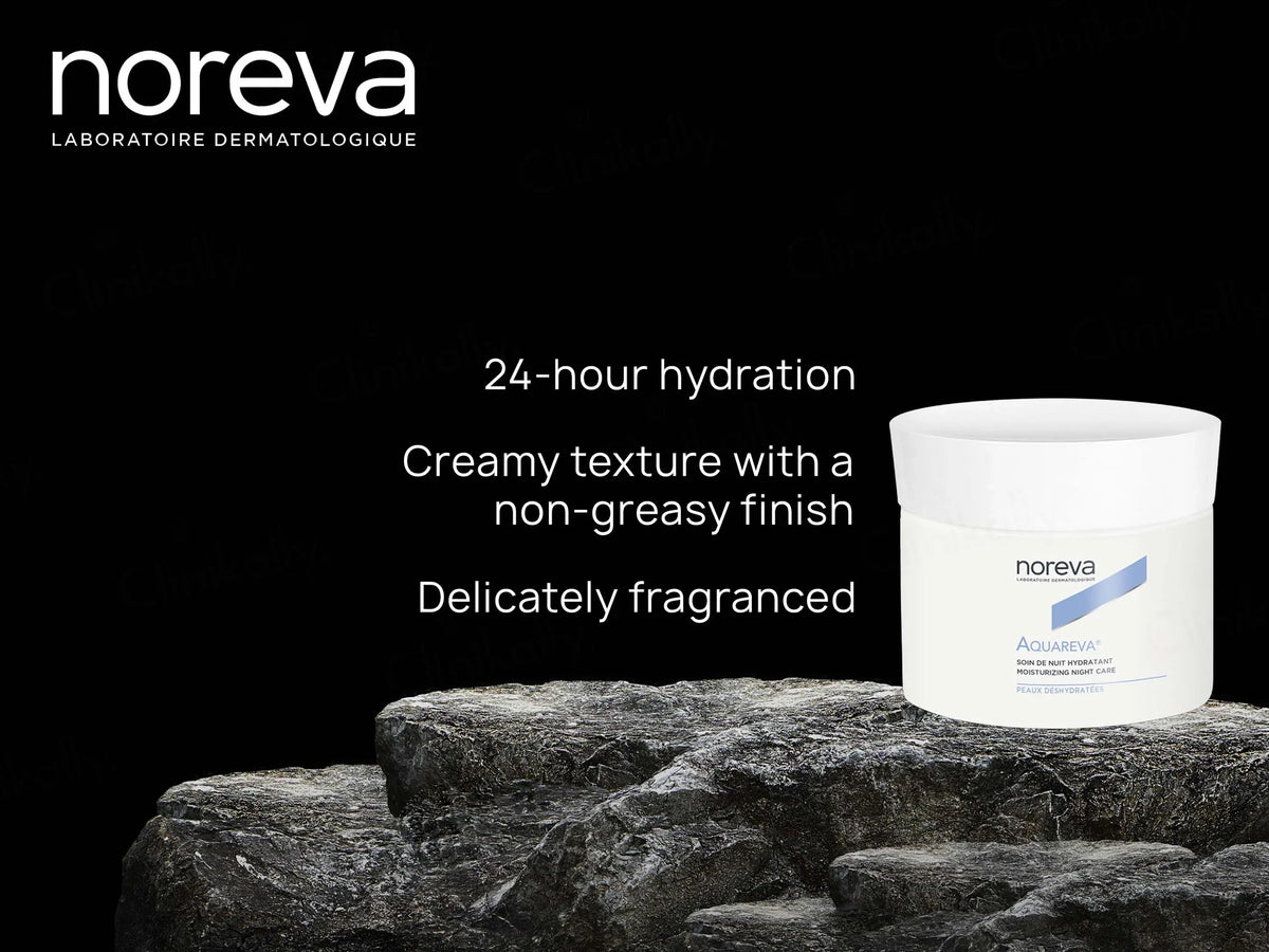 Noreva Aquareva Moisturizing Night Care | 50 ml - Skiynse Dermatologique