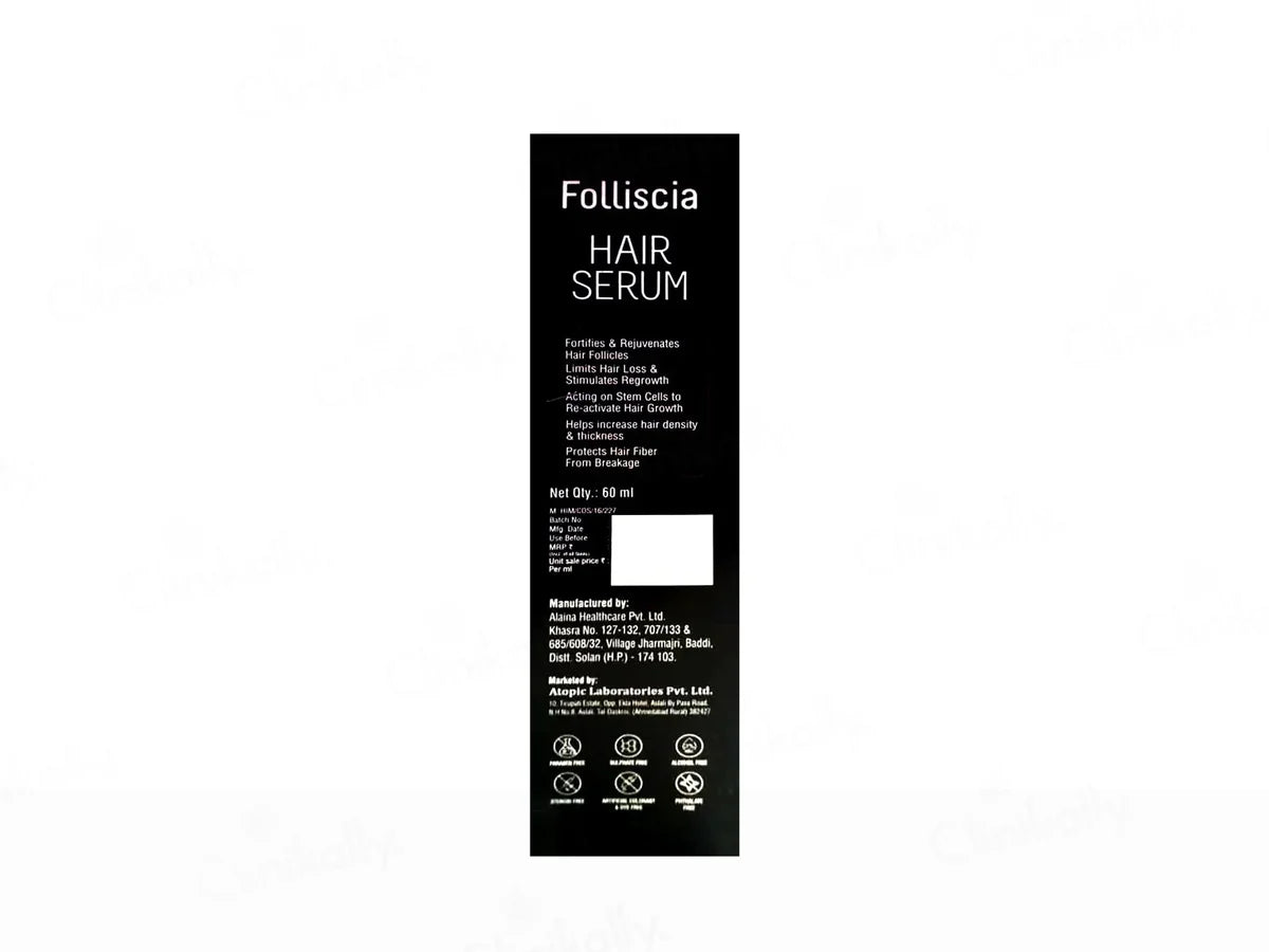Folliscia Hair Growth Serum 60ml