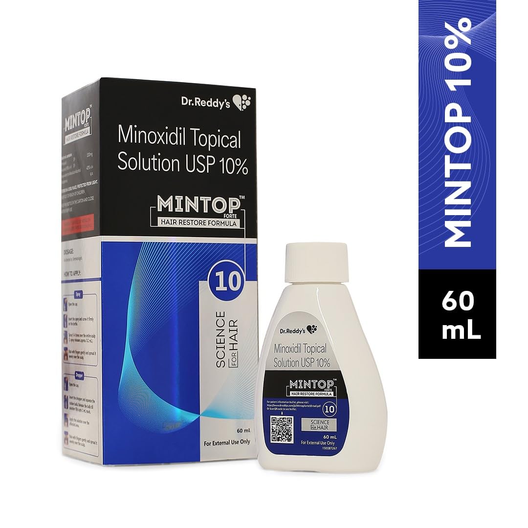 MINTOP FORTE 10% TOPICAL SOLUTION - Bottle of 60ml - Skiynse Dermatologique