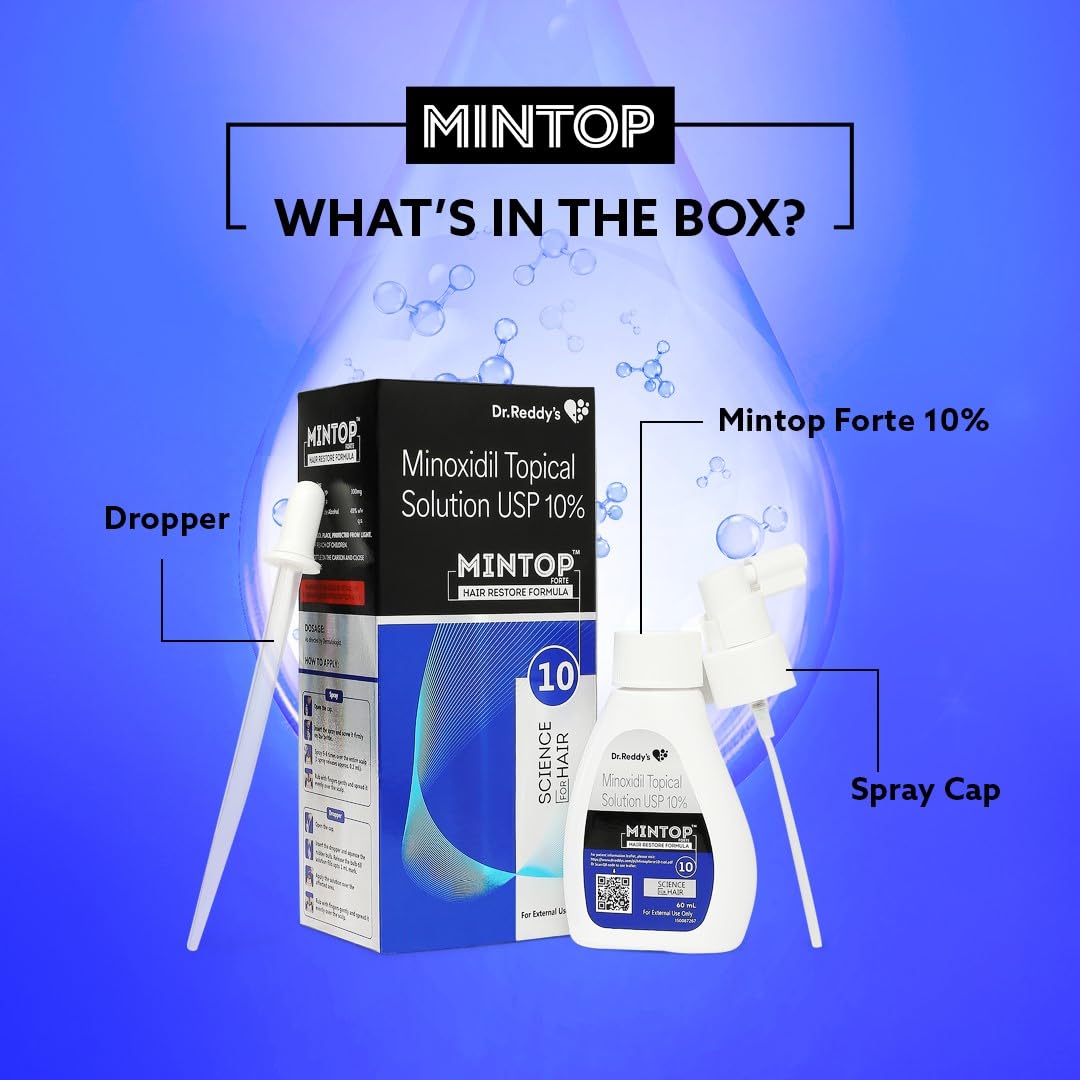 MINTOP FORTE 10% TOPICAL SOLUTION - Bottle of 60ml - Skiynse Dermatologique
