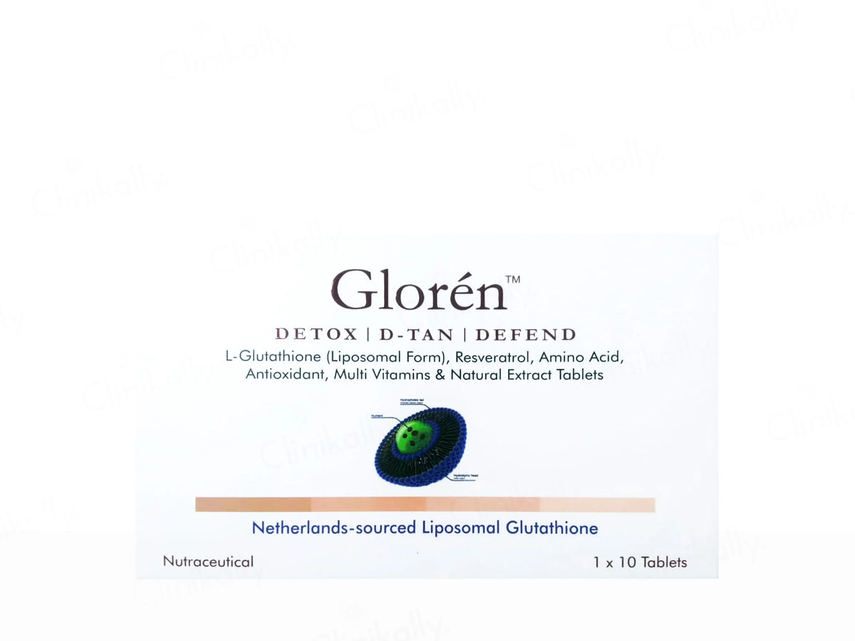 Diara Gloren Detox & D-Tan Nutraceutical Tablet - Skiynse Dermatologique