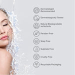 Sebonac Face Wash for Oily and Acne prone skin | Glycolic Acid, Aloe Vera, Vitamin E | Natural Biodegrable Surfactants | Soap Free | Paraben Free | Sulphate Free | Skin Rejuvenating Gel Cleanser 75g ( Pack of 4 ) - Skiynse Dermatologique